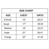 HILASON Guide Dog Harness Brown Padded Genuine Leather with Training Handle