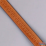 HILASON Western Genuine American Leather Horse Headstall & Breast Collar Set Tan