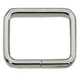 HILASON Nickel Plated (NP) Heavy-Duty Rectangular Loop - 7/8
