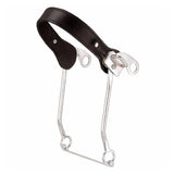 Tough 1 Flat Leather Nose Hackamore Stainless Steel Cheeks 8