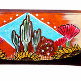 American Darling Wallet Hair on Full Grain Genuine Leather Western Women Bag | Handbag Purse Travel Clutch