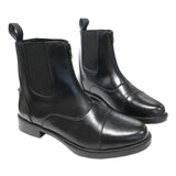 Adult Harvies Paddock Boots – Classic Leather Equestrian Riding Boots with Front Zip