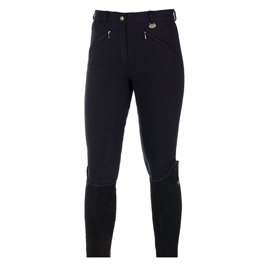 Horze Active Full Seat Riding Breeches Superior Grip Stretchy Knit Fabric - Uhorse