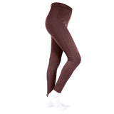 Horze Ladies Active Knee Patch Breeches Choco Brown Comfortable Stretch Fabric