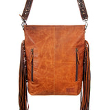 American Darling Large Crossbody Hand Tooled Hair On Genuine Leather Women Bag Western Handbag Purse| for | Cute Purse