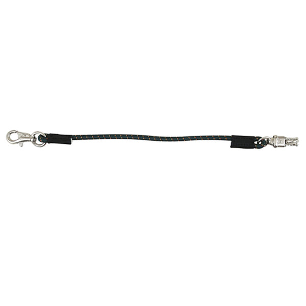 HILASON 30" Horse Bungee Trailer Tie with Nickel Plated Buffalo Snap Heavy Duty Elastic Horse Tie Lead Dark Green - Uhorse