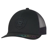 Ariat Men's Back Shield Logo Snapback Baseball Cap Hat