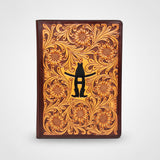 Legacy Rodeo Hand-Tooled Genuine Leather Portfolio Organizer | Houston Livestock Show and Rodeo