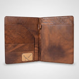 Legacy Rodeo Hand-Tooled Genuine Leather Portfolio Organizer | Houston Livestock Show and Rodeo