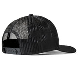 ARIAT Men’s Metal Shield Trucker Cap Black Mesh Back Snapback Hat