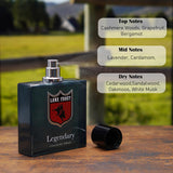 Lane Frost Legendary Cologne for Men – Original Western Woodsy Masculine Fragrance with Cedarwood & Musk