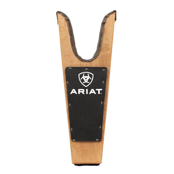 Ariat Solid Wood Boot Jack – Regular Size Boot Remover – Heavy-Duty Wooden Boot Puller with Suede Lining