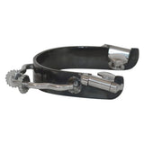 BS Bumper Spur with Rowel 3/4" Band - Western Horse Riding Steel Spur for Boots - Uhorse