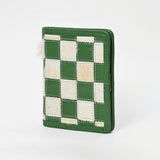 American Darling Genuine Cowhide Leather Wallet for Men - Black and White Patchwork Hair-On Bifold Wallet - Uhorse