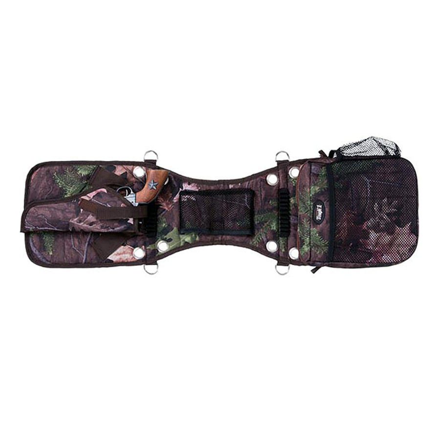 SADDLE BAG /GUN CARRIER REAL CAMO by Hilason – Cowboy and equestrian accessories