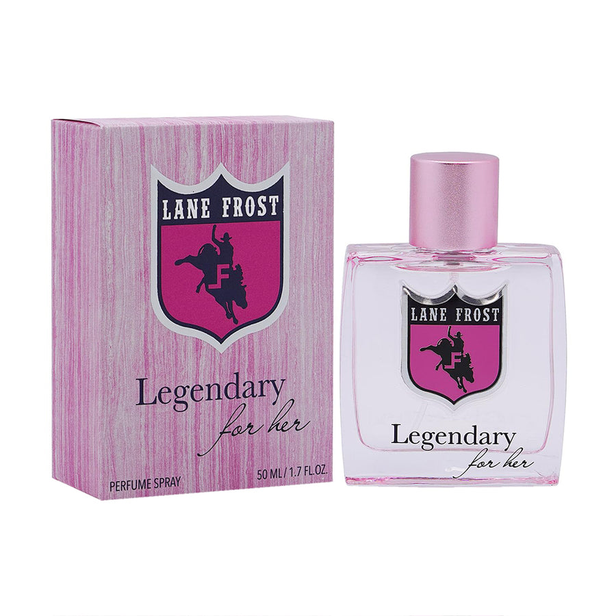 Lane Frost Legendary Perfume For Her - Women's Floral Western Fragrance Spray - 1.7 oz (50ml) - Uhorse