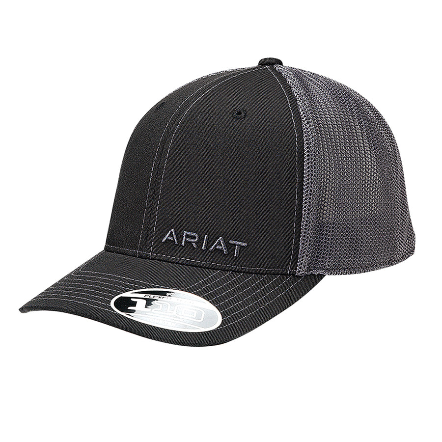 Ariat Men's Solid Black Corner Brand