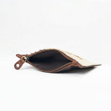 Sandy Rodeo Genuine Hair On Leather Card Holder | Houston Livestock Show and Rodeo