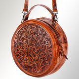 American Darling Hand Tooled Leather Canteen Bag - Uhorse