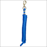Blue Weaver Tack Horse Poly Lead Rope W/ Solid Brass 225 Snap