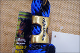 Blue Black Weaver Tack Horse Poly Lead Rope W/ Solid Brass 225 Snap