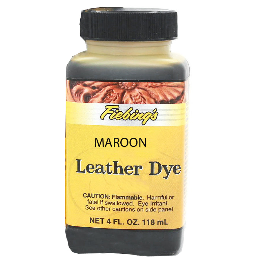 Maroon leather dye - Uhorse