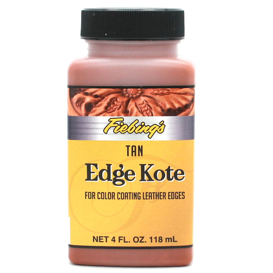 Fiebing's Color Coating leather Edge Kote Tan 4 Ounce - Uhorse