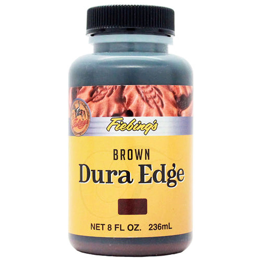 Brown Dura Edge leather conditioner bottle - Hilason