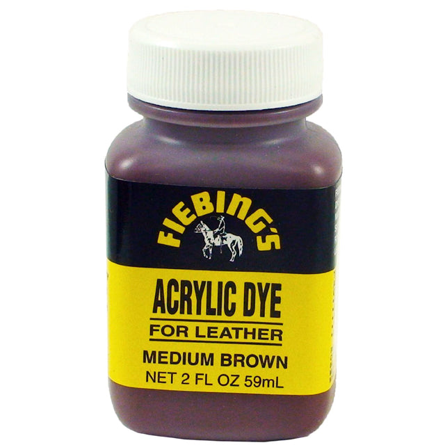 Medium brown acrylic leather dye - Uhorse