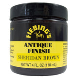 Fiebing's Antique Finish Sheridan Brown leather stain - Uhorse