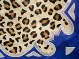 Hilason Leopard Print Cowhide Hair On Leather Pro Rodeo Western Chaps