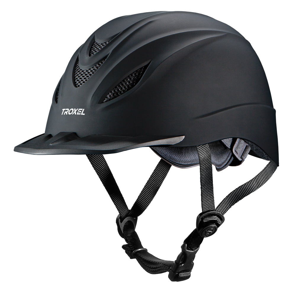 Troxel Intrepid Black Low Profile All Purpose Riding Helmet