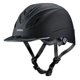 Large Troxel Intrepid Black Low Profile All Purpose Riding Helmet – by Hilason – Cowboy and equestrian accessories