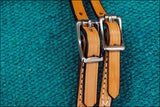 Leather Horse Browband Headstall Single Ply By Circle Y