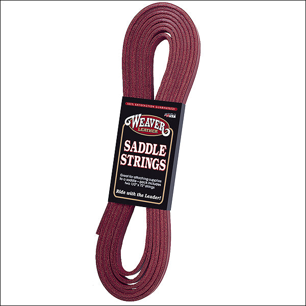 Weaver Leather Burgundy Tk. H. Saddle String Handy Pack by Hilason – Cowboy and equestrian accessories