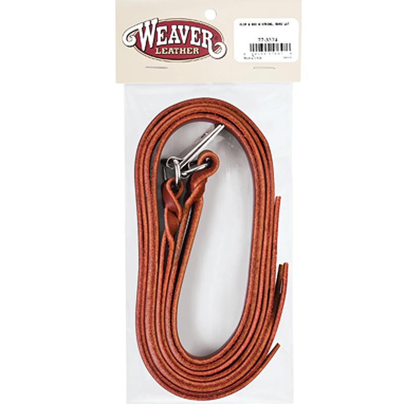 Weaver Leather Saddle Strings with Clips and Dees