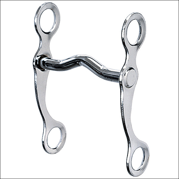 4-1/2 In Weaver Leather All Purpose H. Bit Low Port Mouth by Hilason – Cowboy and equestrian accessories
