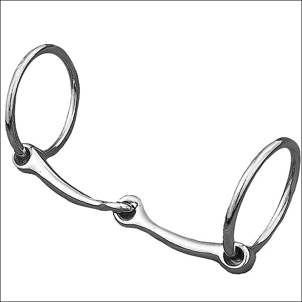 Wl2291 Weaver Leather All Purpose Ring Snaffle H. Bit 5 In. Mouth – by Hilason – Cowboy and equestrian accessories