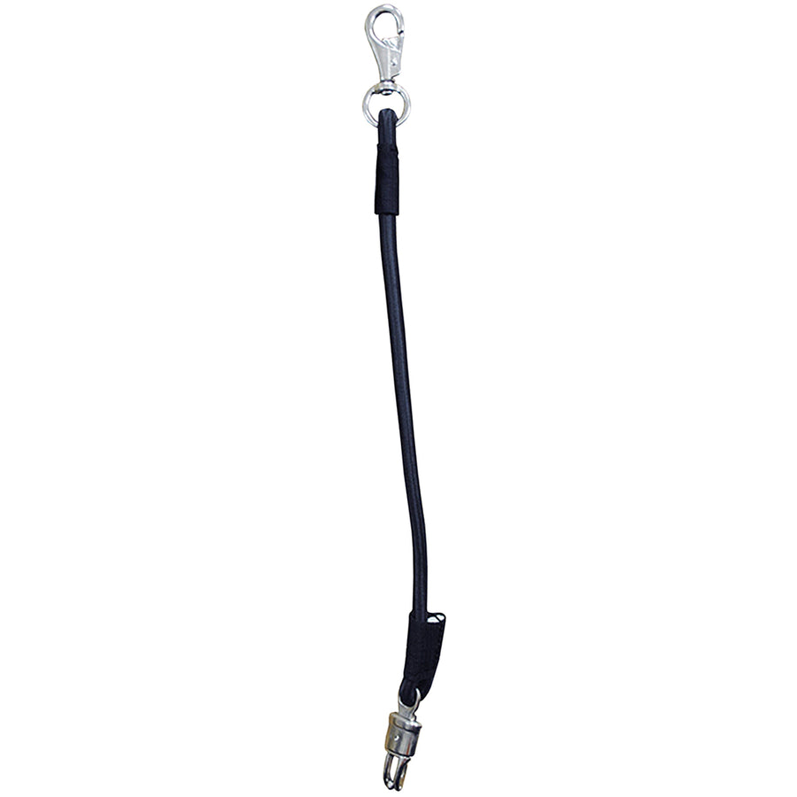 Black H. Tk. Bungee Trailer Tie By Weaver Leather by Hilason – Cowboy and equestrian accessories