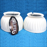 X-Large Weaver White Double Hook And Loop Horse Leg Bell Boots
