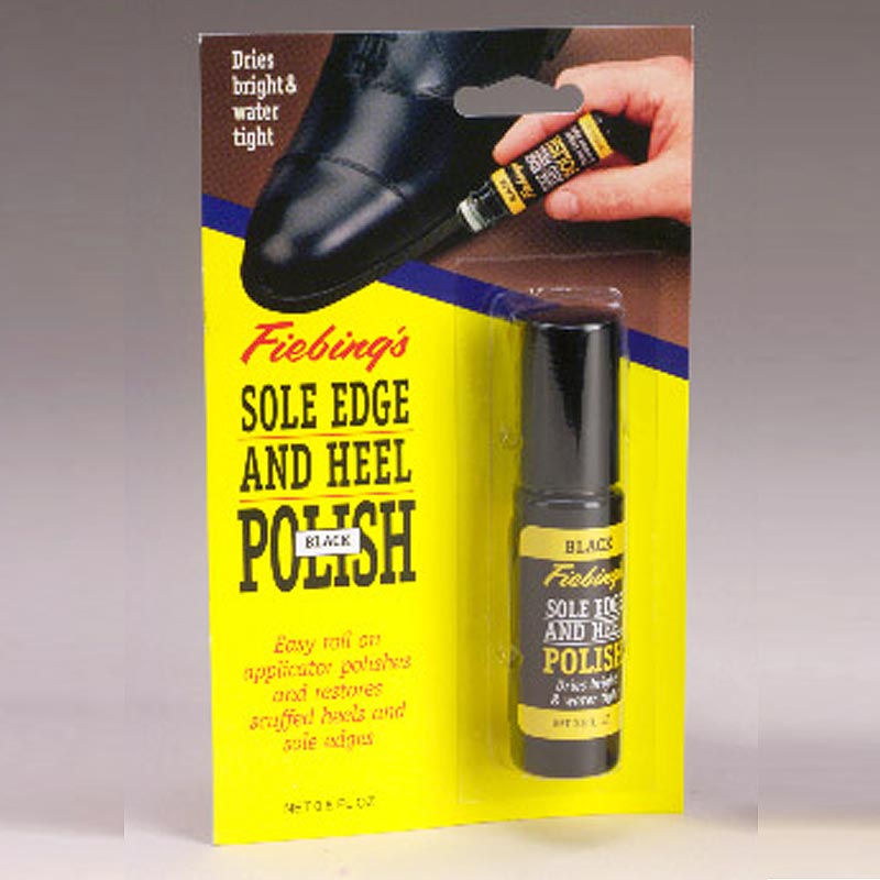 Fiebing'S Sole and Heel Edge Polish Brown (Blister Card) 1 Ounce - Uhorse
