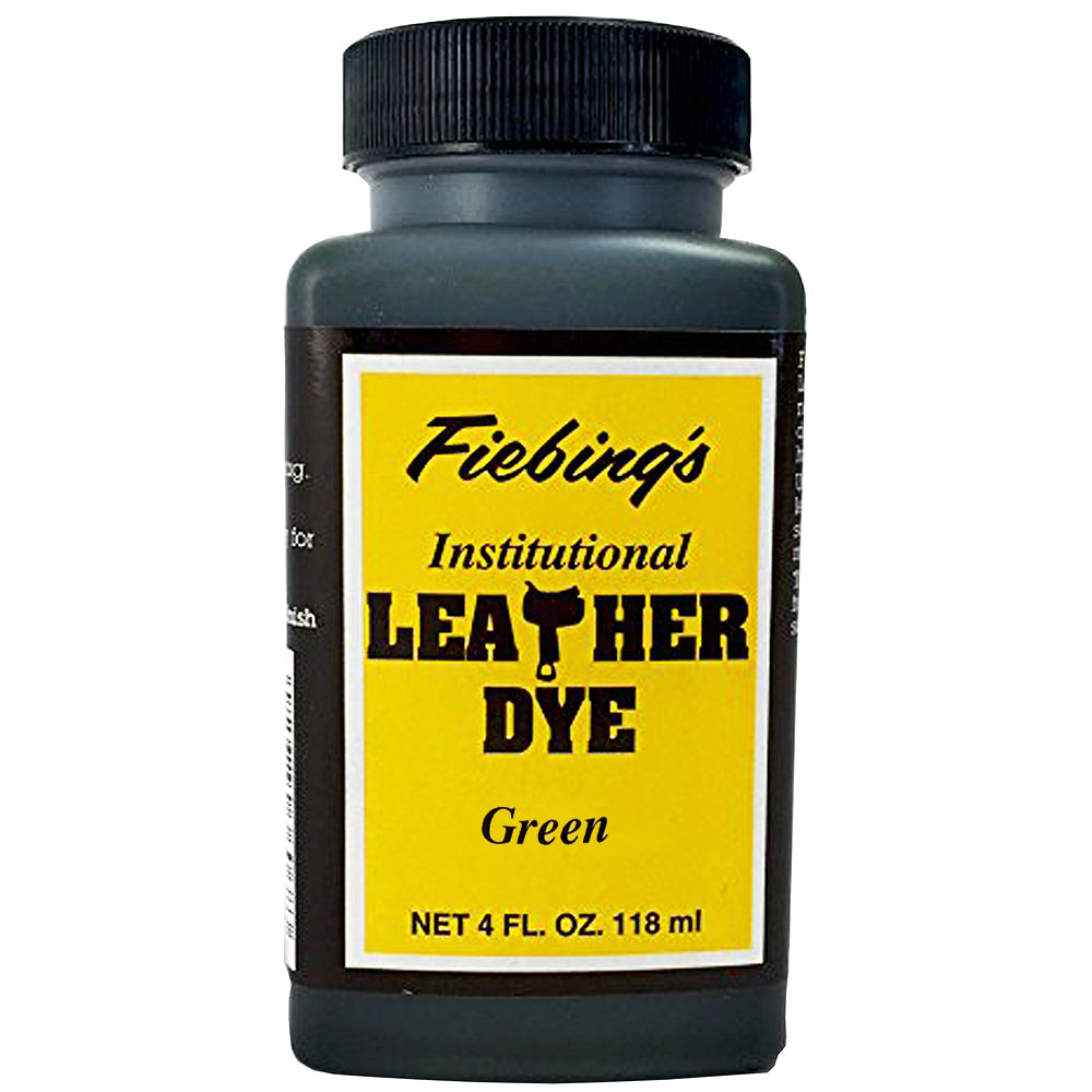 Fiebing's Leather Colors Green 4 Ounce