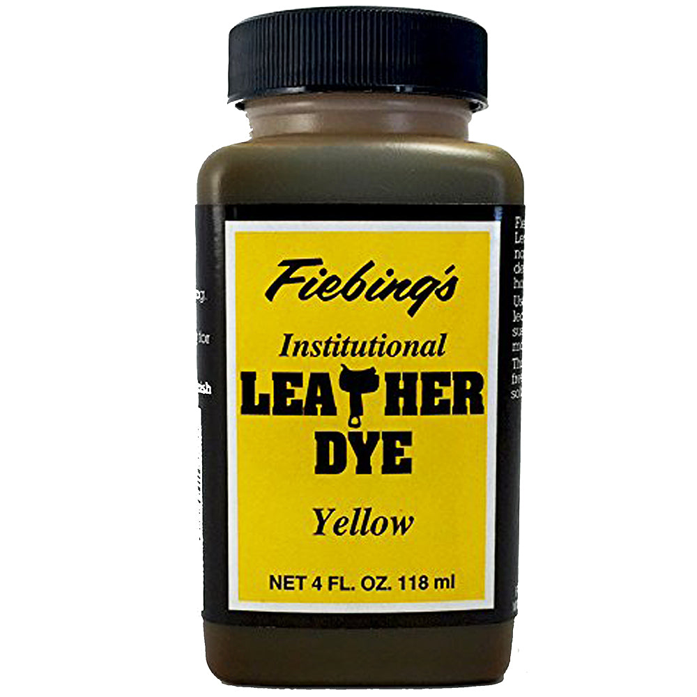 Fiebing's Leather Colors Yellow 4 Ounce