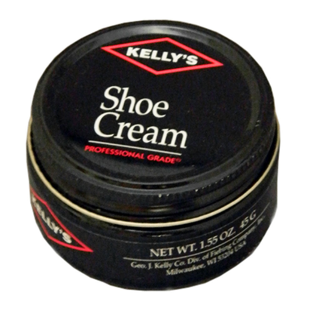 1 Ounce Kelly'S Unique Cream Polish Rich In Natural Waxes Shoe Cream Ecru