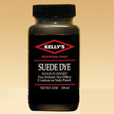 Kelly's Professional Grade Suede Dye Medium Brown 4 Oz Restorer Applicator