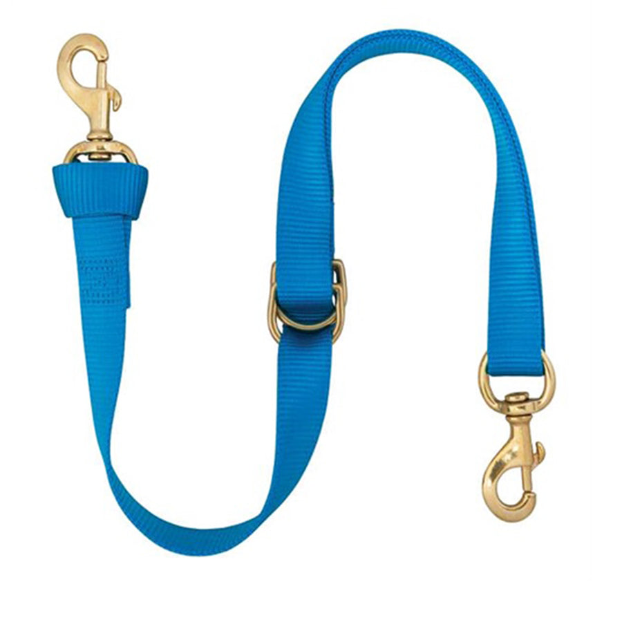 Weaver Premium Nylon Horse Tie Down with Solid Brass Hardware – Adjustable 1" x 40"