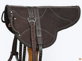 Hilason Natural Horsemanship Leather Bareback English Treeless Saddle Pad