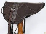 Hilason Natural Horsemanship Leather Bareback English Treeless Saddle Pad