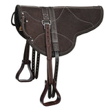 Hilason Natural Horsemanship Leather Bareback English Treeless Saddle Pad