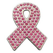 HILASON Western Screw Back Concho Crystals Breast Cancer Bling Cowgirl | Belt Slotted Conchos